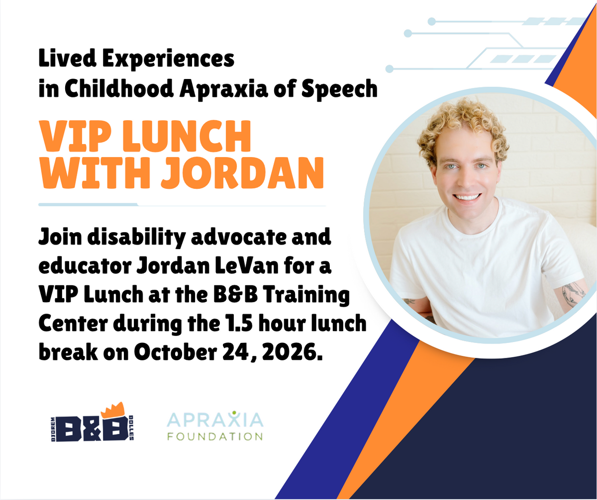 Lived Experiences in Childhood Apraxia of Speech - 6 Hour Course with Jordan LeVan