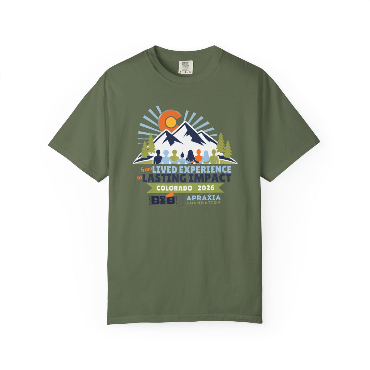 Colorado Lived Experience Apraxia T-Shirt
