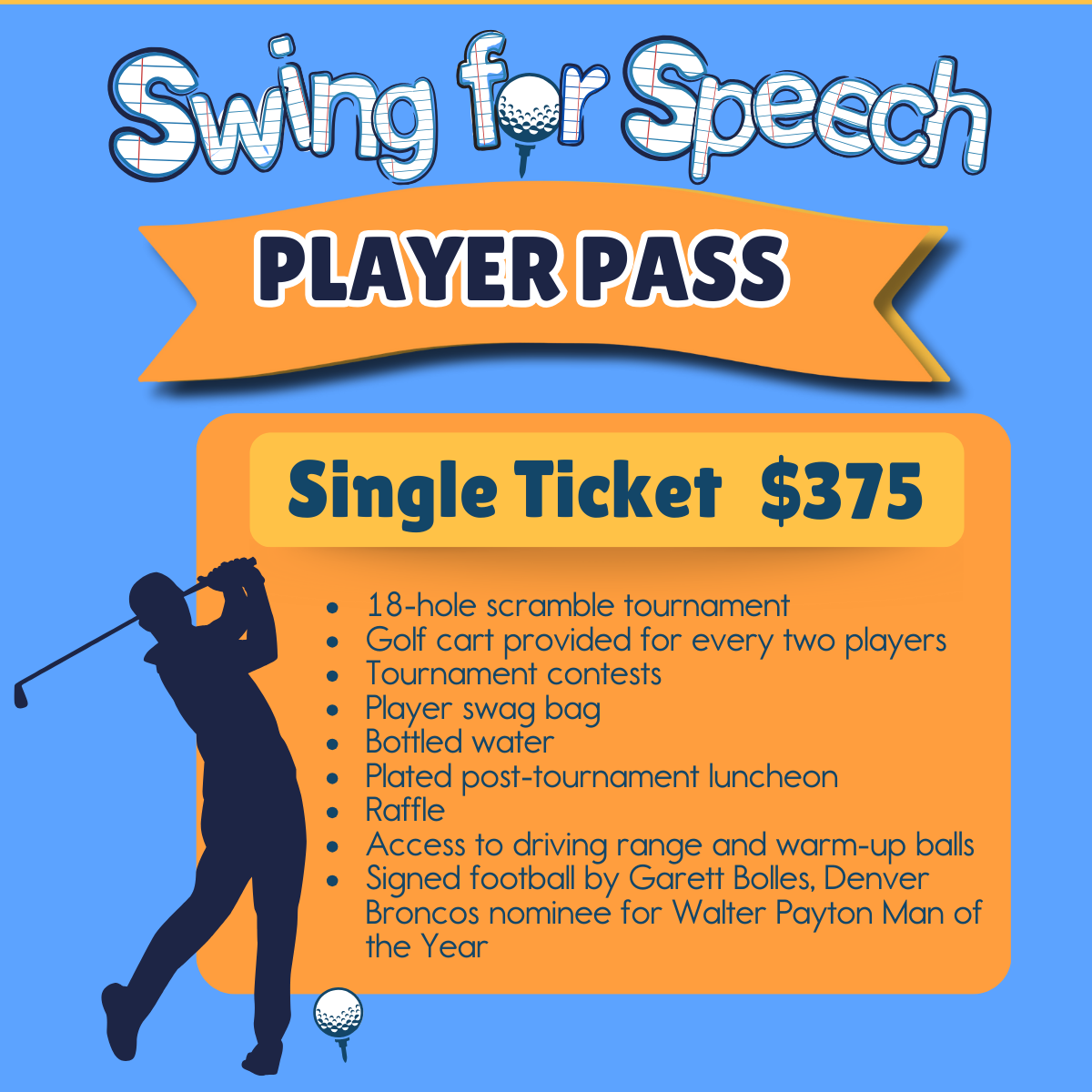 Swing for Speech Golf Tournament